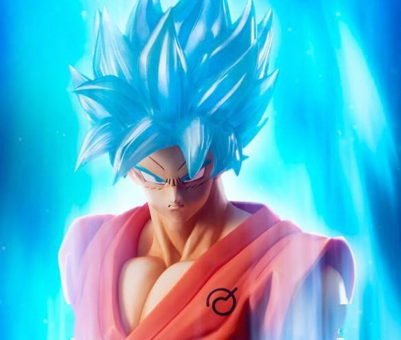 万代《龙珠》超蓝孙悟空巨型手办 22年2月正式发售_超级赛亚人