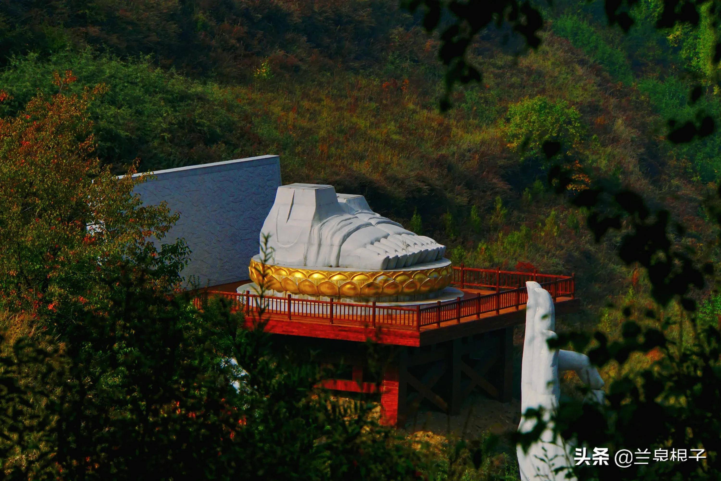 兰州石佛沟景区云顶山秋韵惹人醉