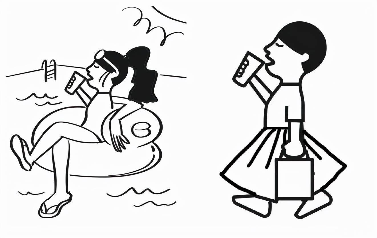 喜茶logo全身照被曝光?笑喷了_网友