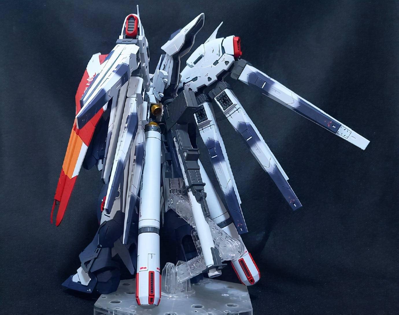 fa78高达配色rg比例海牛高达模型