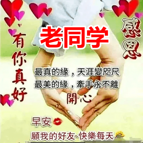 早上好表情包亲爱的老同学愿你心情好身体好样样好