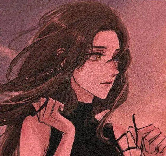 丧丧中带点仙气的动漫女生头像