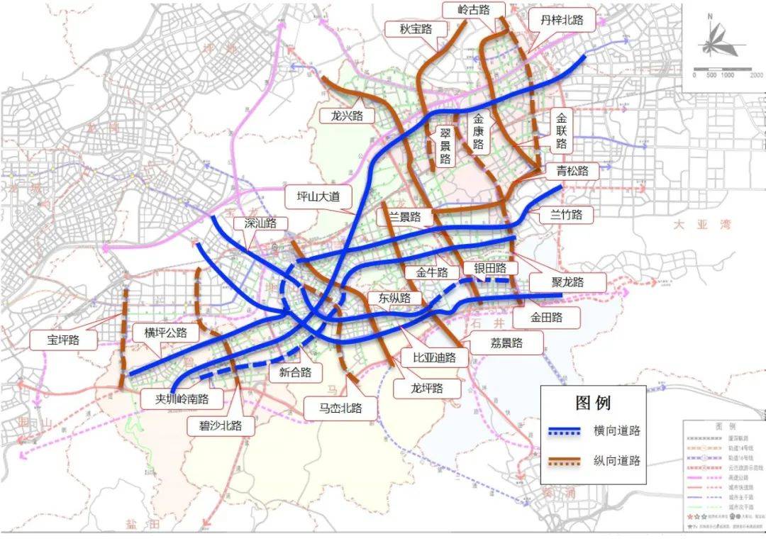 重庆坪山大道路线图图片