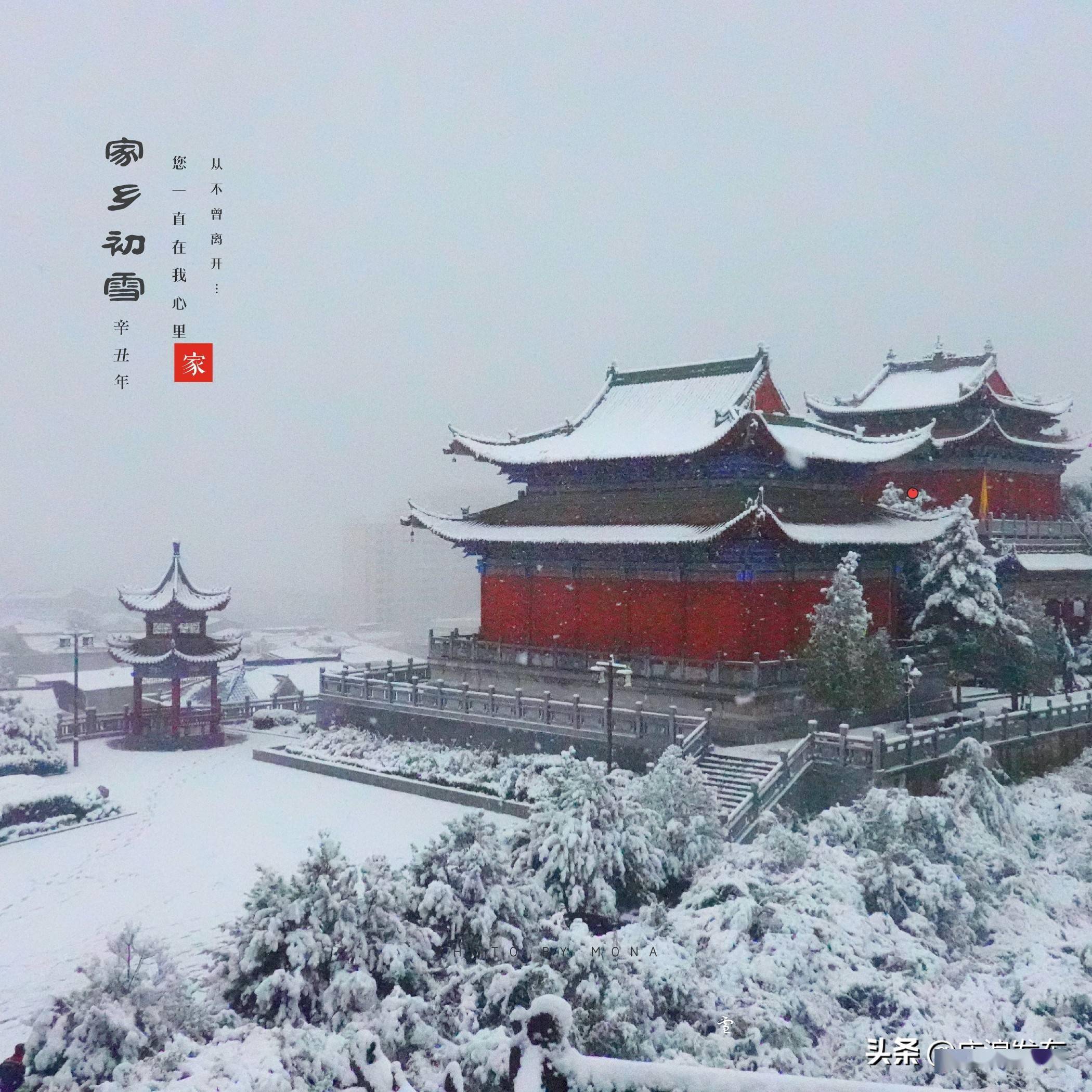 庄浪:洛城初雪 时光且行 岁月不忙