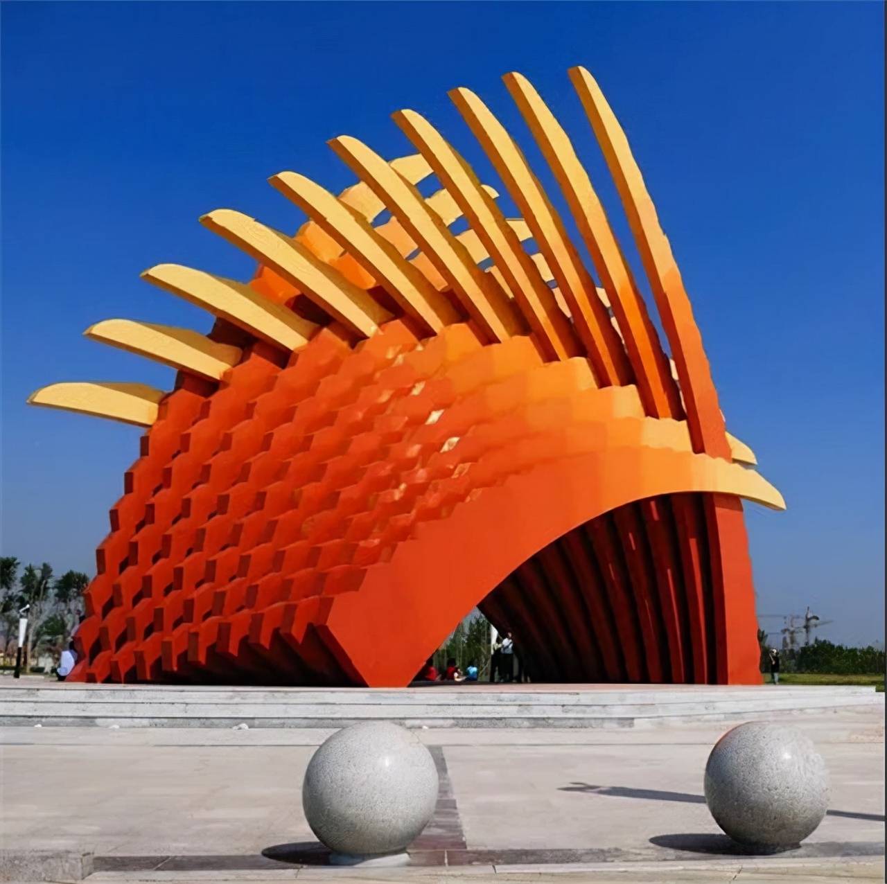 城市表情包精致城市幸福威海来了