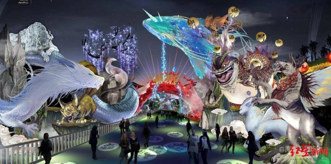 第28届自贡国际恐龙灯会将于今年12月下旬开幕