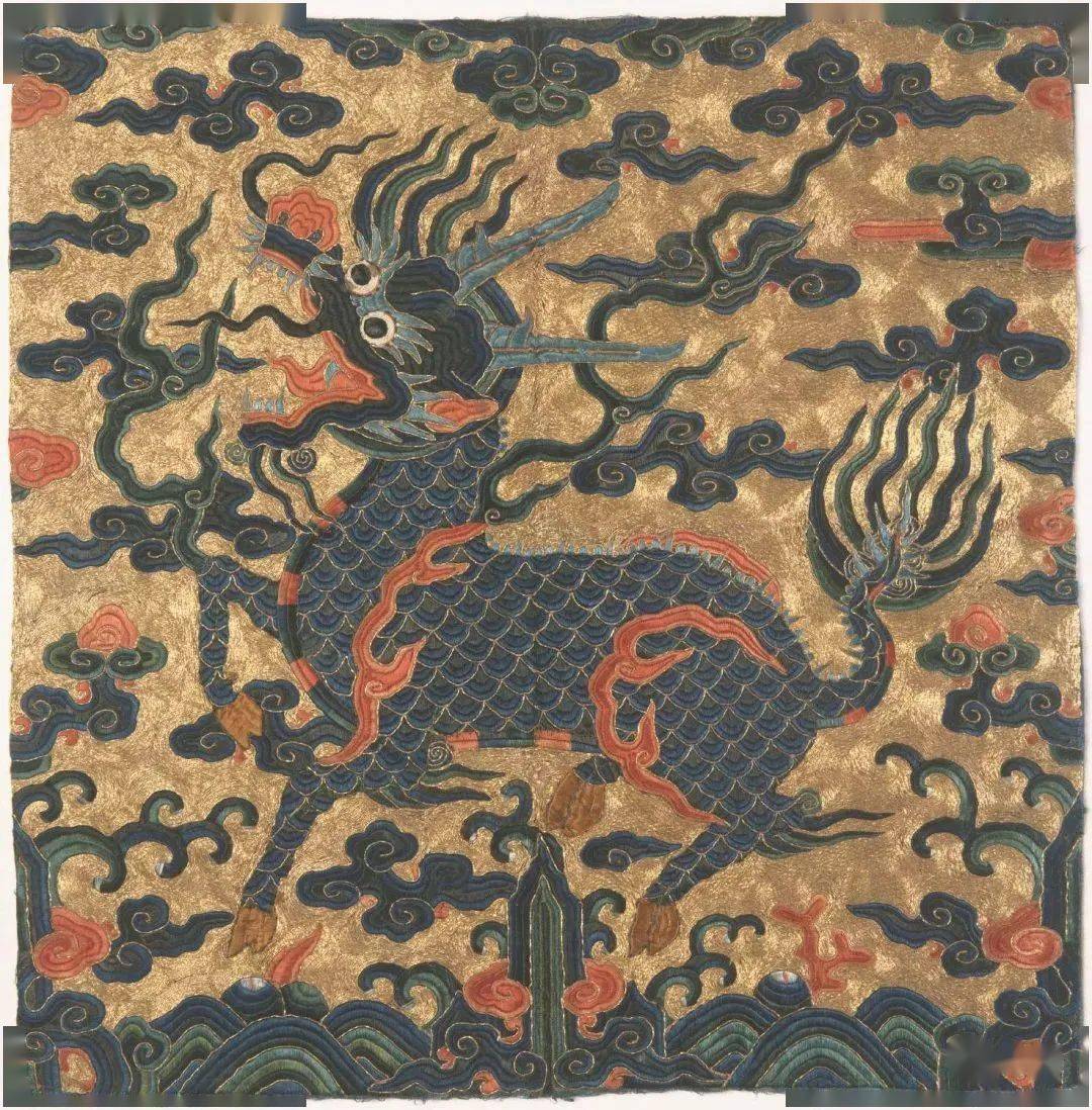 麒麟_刺绣