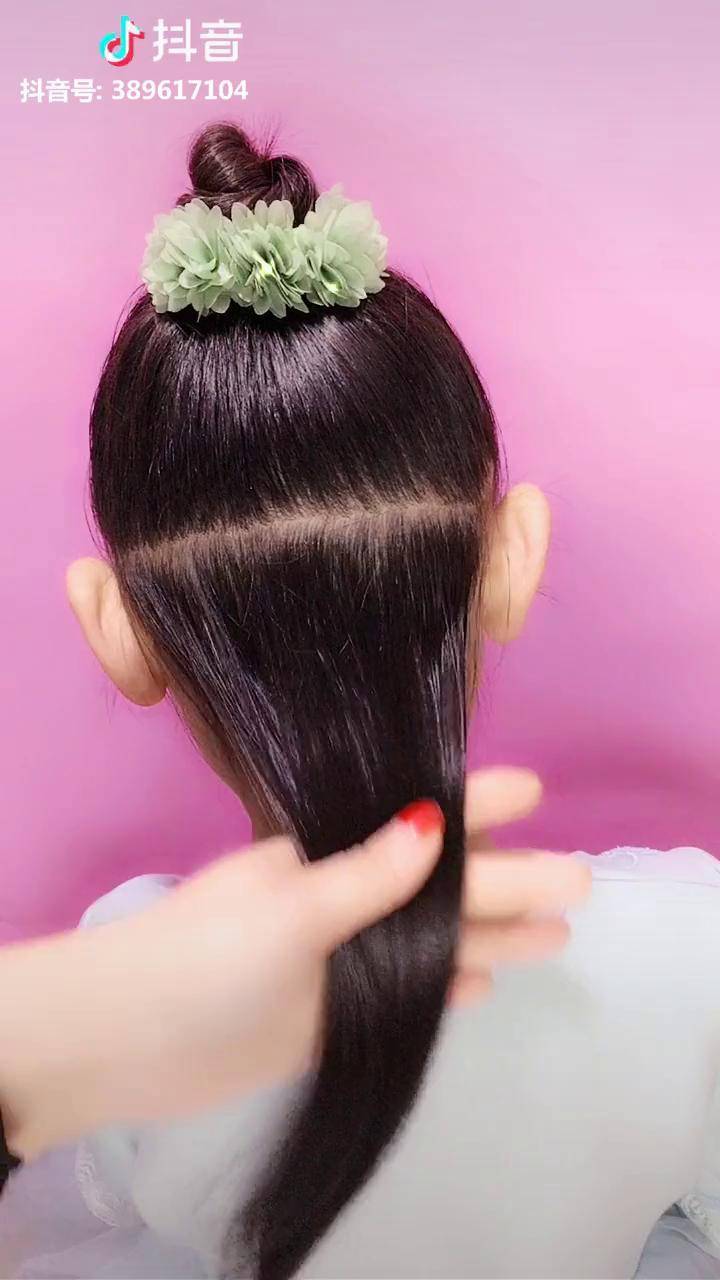 一招搞定所有碎发儿童编发