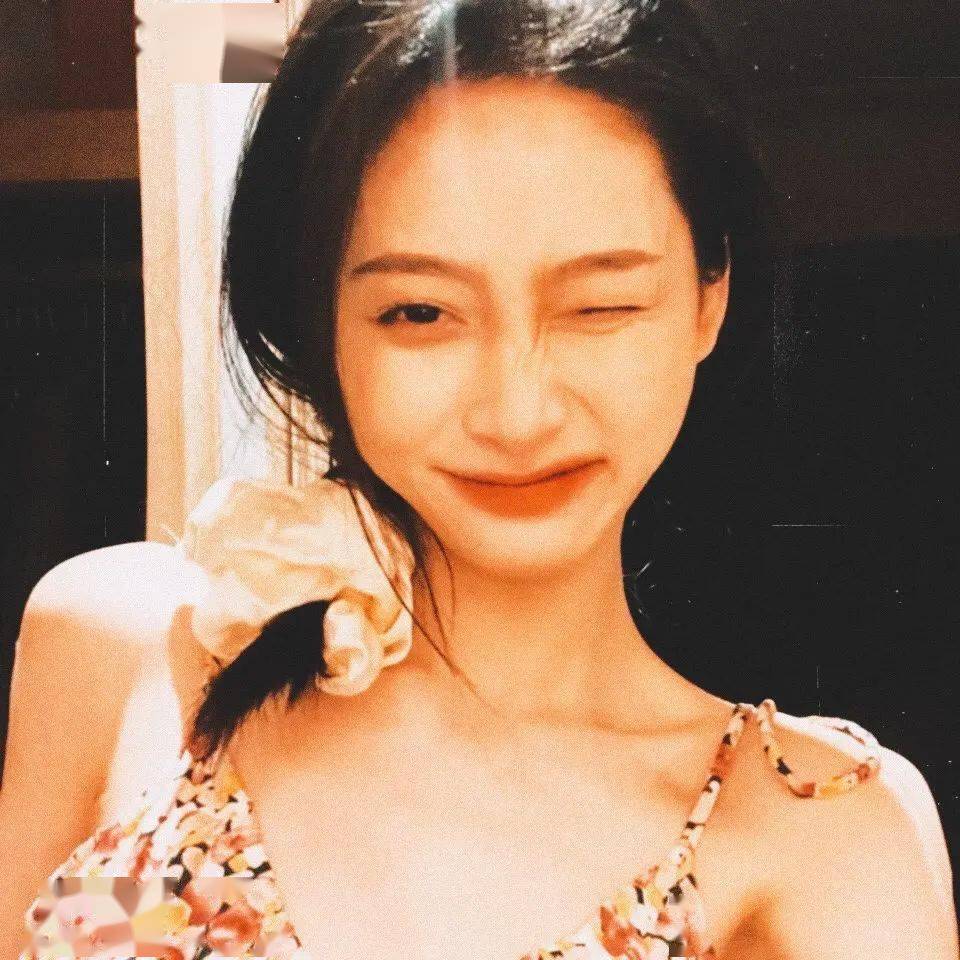 一组真人胶片女生头像请签收