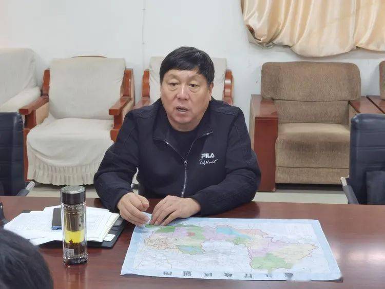 磁县政府副县长路金锋到县民政局调研养老服务工作