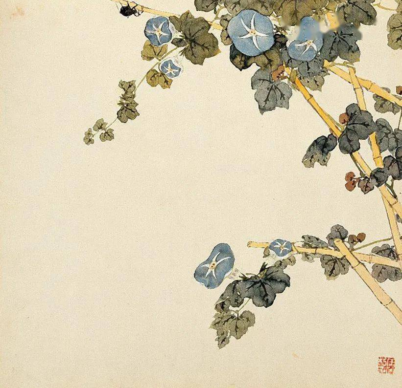 居廉花鸟册耐看