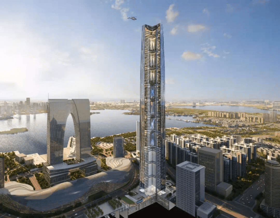 开创民企建造超高层建筑先河 ,中南集团打造“苏州第一高楼”_施工