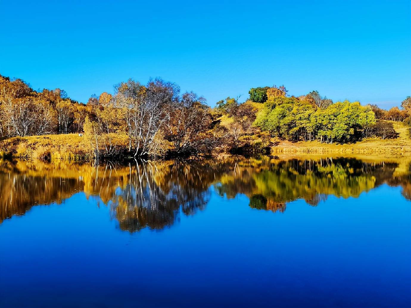乌兰布统草原上的明珠赤峰克什克腾公主湖美得让人心动
