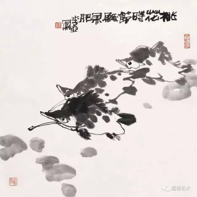 现当代名家画鳜鱼,各是各的味儿_作品