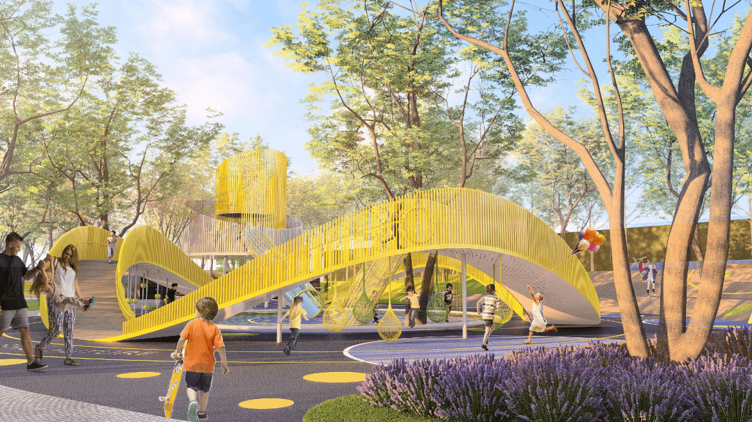 儿童游乐场景观设计为释放天性而生