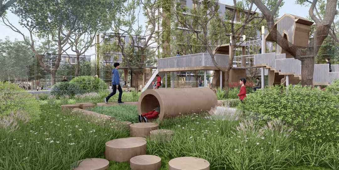 儿童游乐场景观设计为释放天性而生