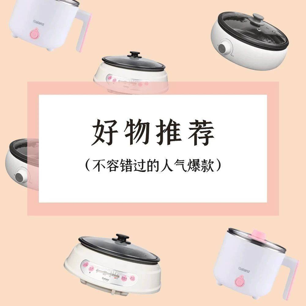 家庭必备多功能电煮锅,这2款你必须要了解!_柿子