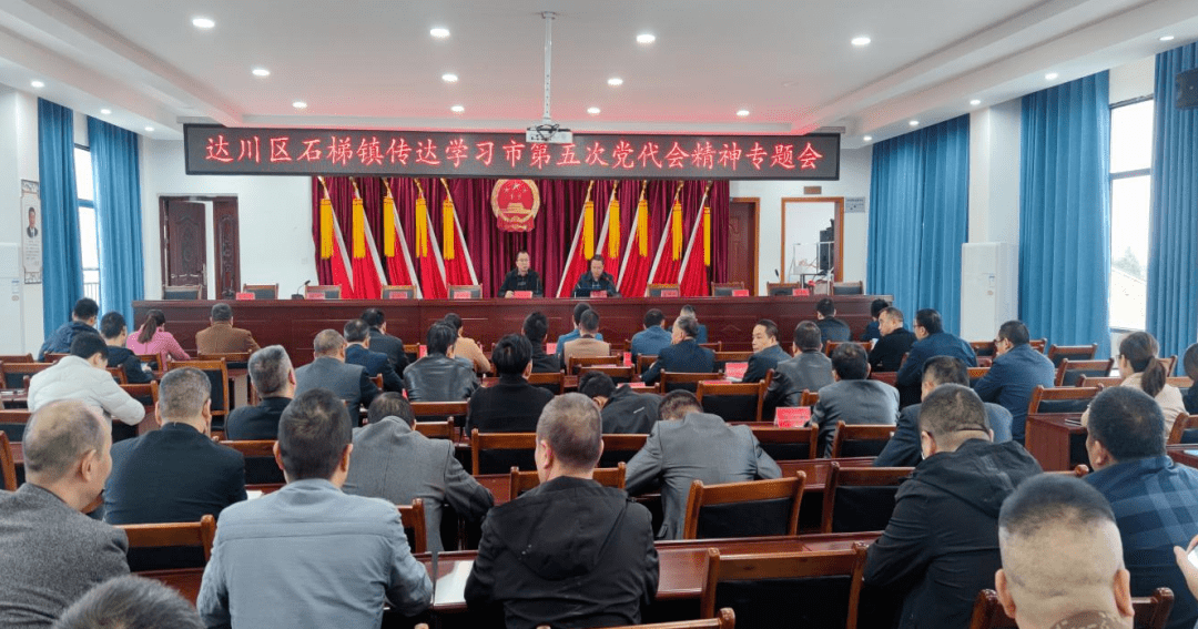 达川区掀起学习市第五次党代会精神热潮