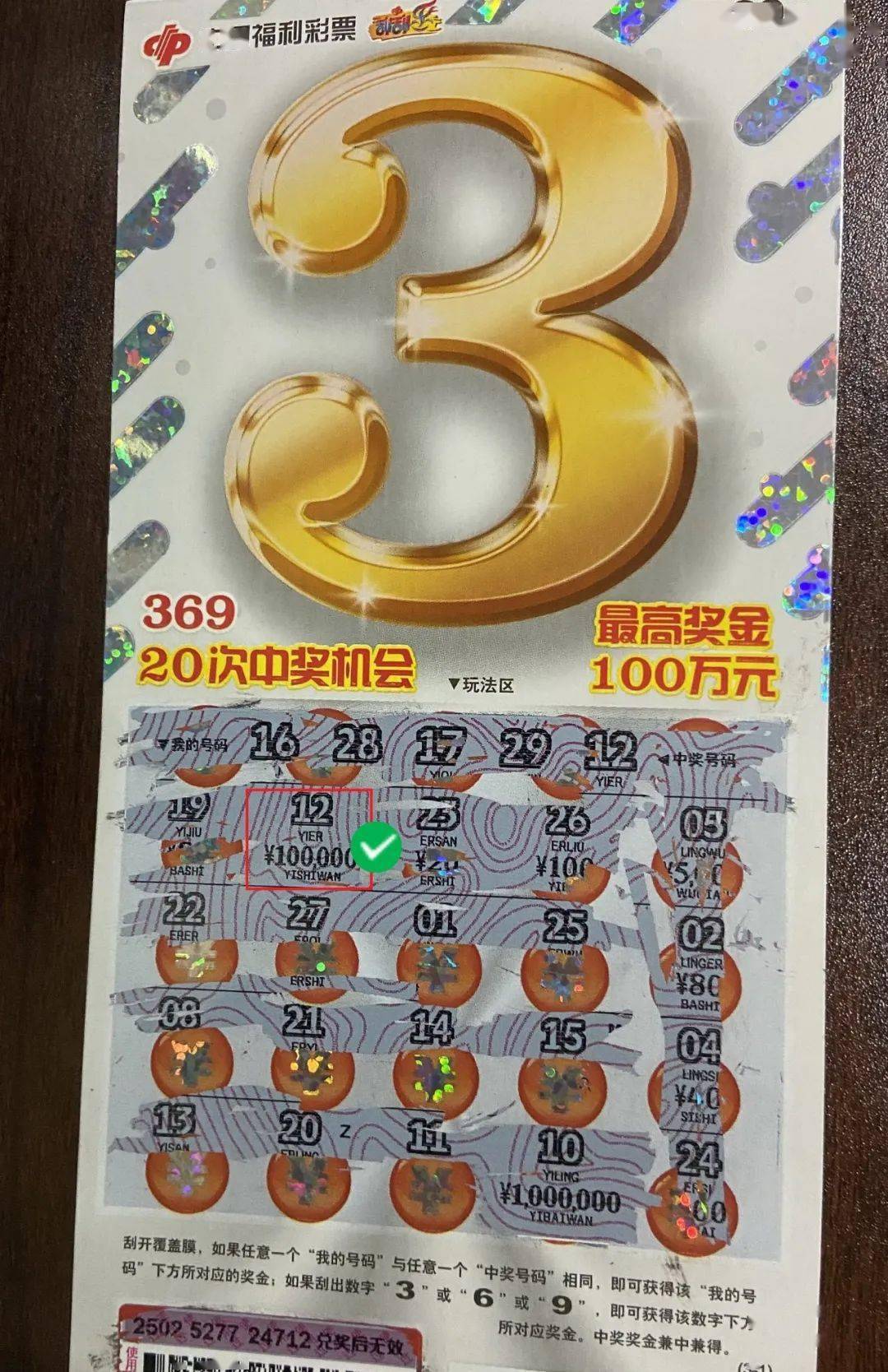 61 中奖彩票 61小孙去年大学毕业后,在光谷软件园从事it工作.