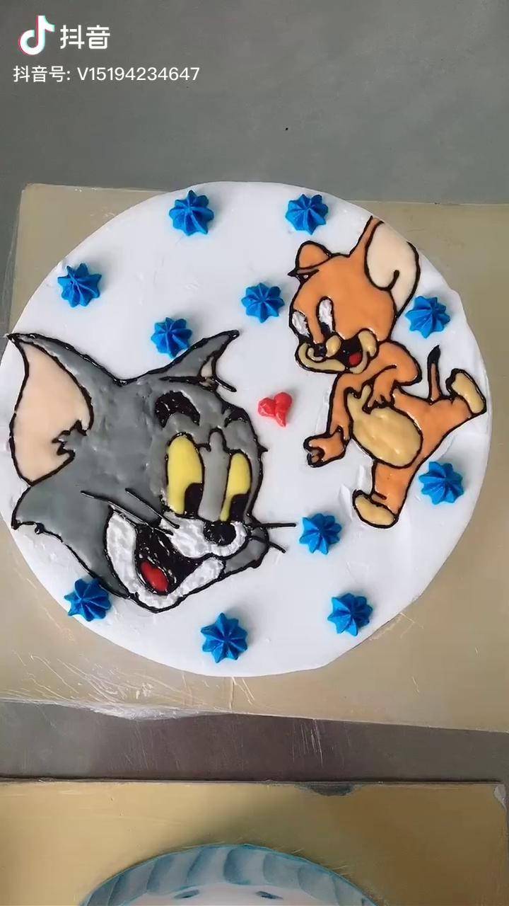 宝宝们第一次芝士转印你喜欢哪个图案呀蛋糕芝士转印