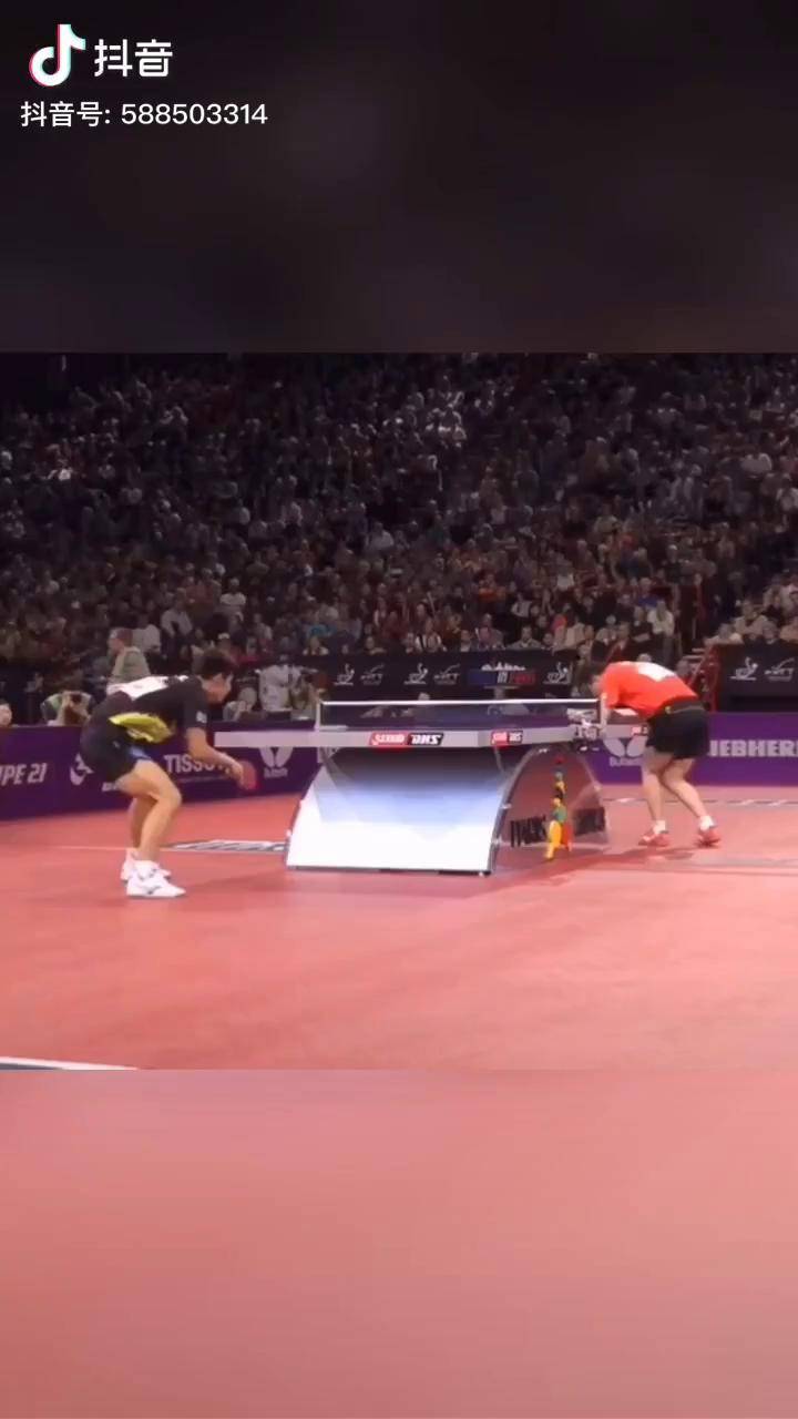 黄晨乒乓球乒乓球比赛接着感受一下坐满观众席的世界乒乓球锦标赛决赛