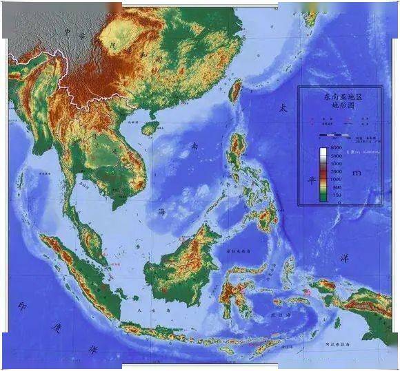 印度尼西亚地形地貌图片