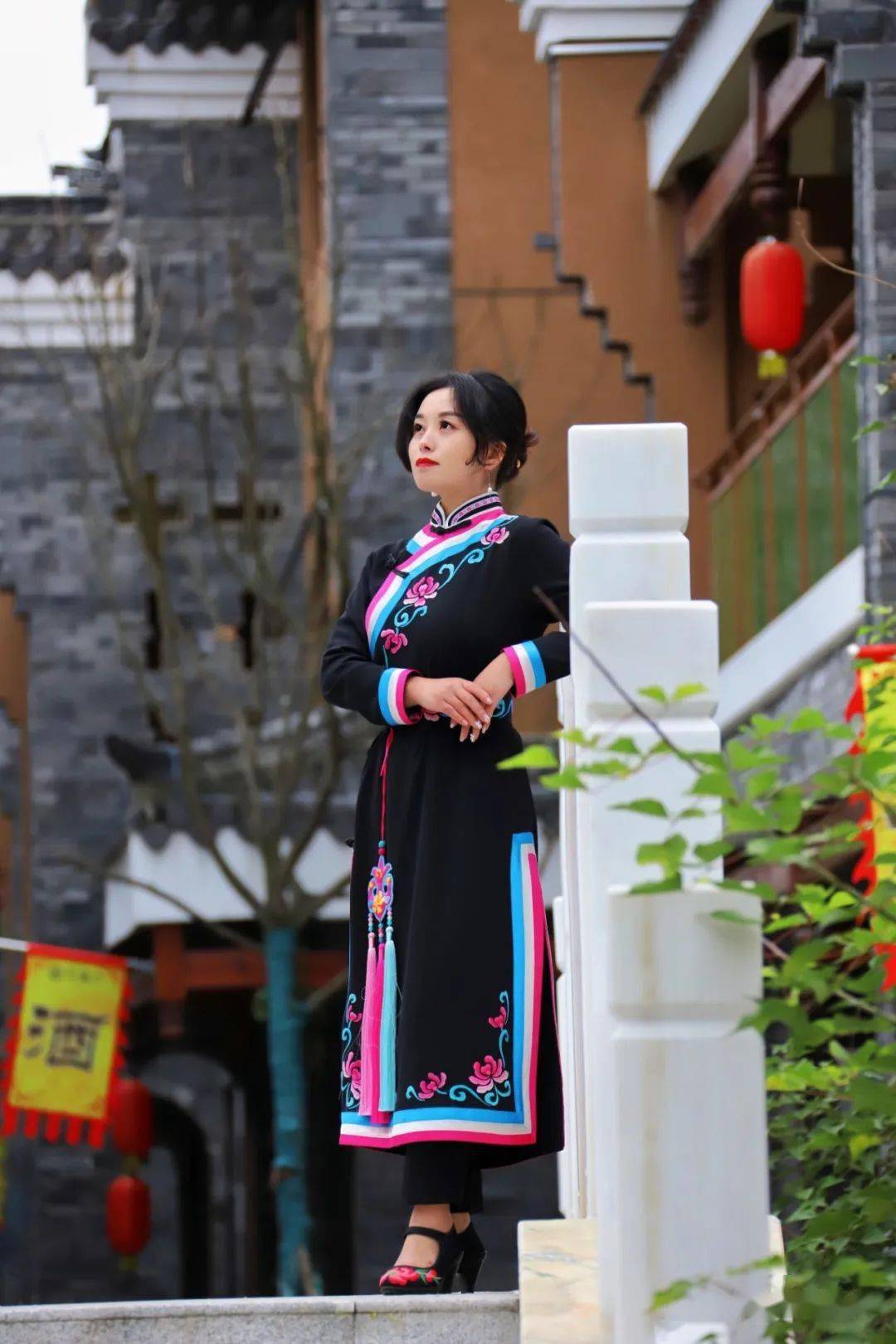 太美了!羌族妹子打卡新北川