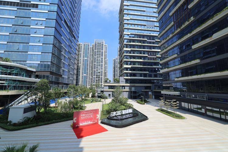 近50家企业入驻!佛山双子星城首批写字楼交付使用