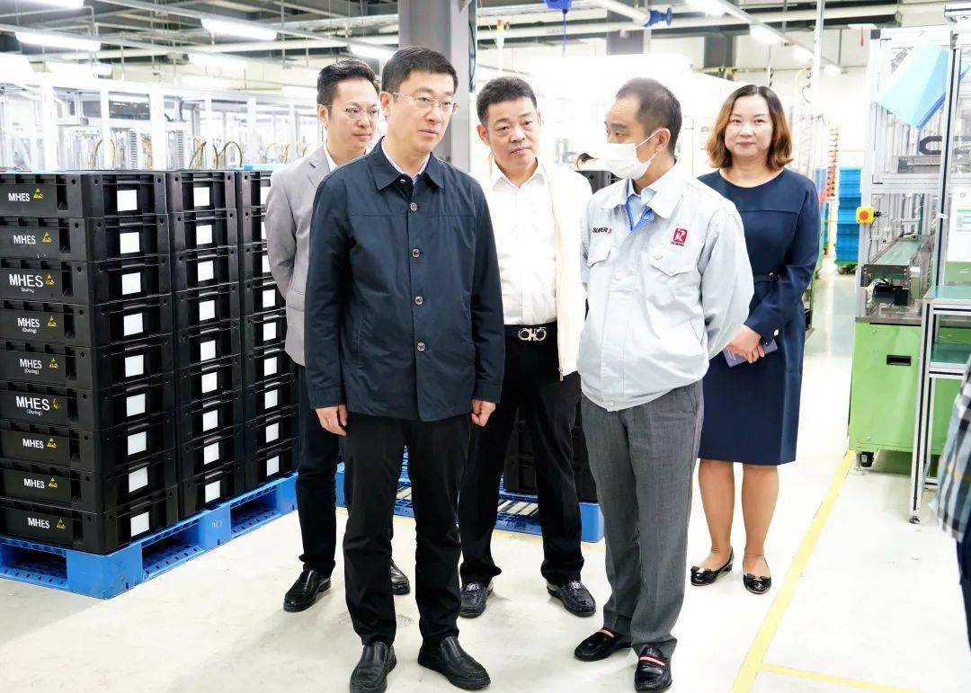 "两在两同"建新功 | 邵军民走访调研新能源汽车(零部件)产业
