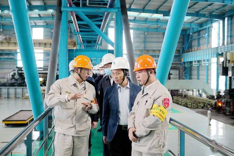 建华建材董事长王刚一行到韶钢交流_管理