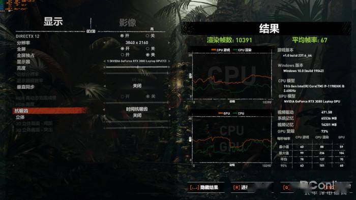 配置|战斧500首测速评：RTX 3080完胜4K MiniLED屏 玩3A太燃了！