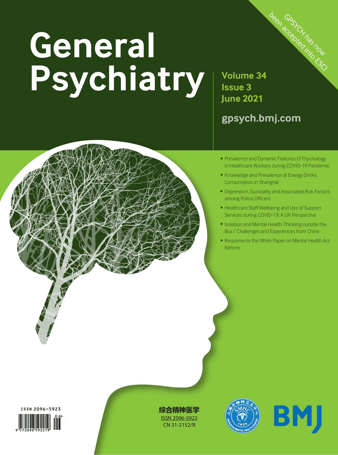 General Psychiatry期刊再度升级，晋升SCI指日可待_PsycINFO