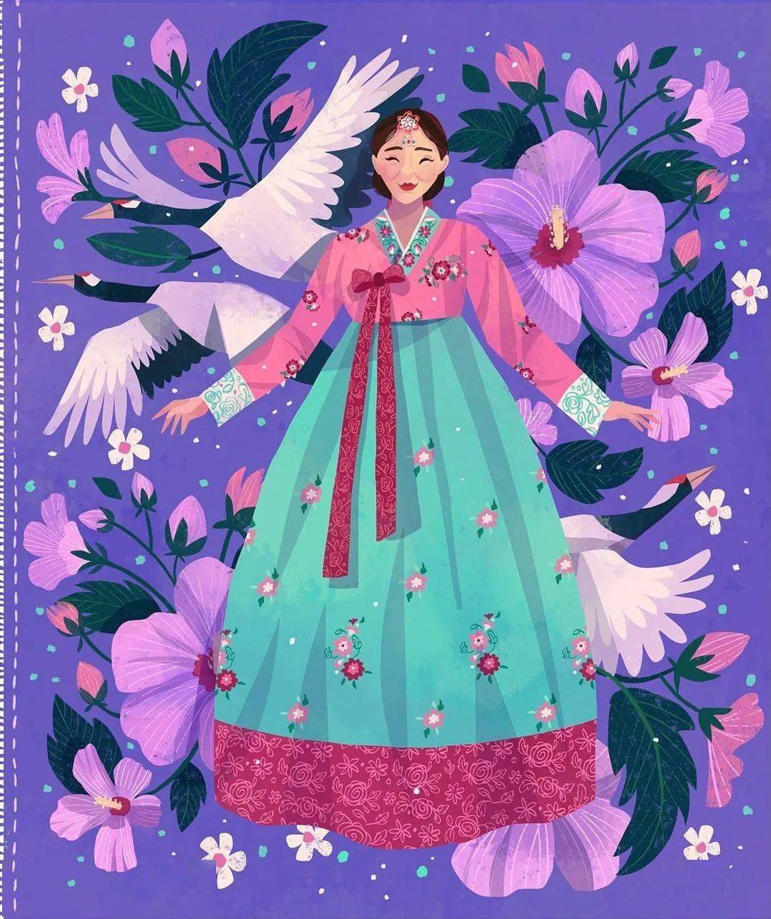 荞头插画分享第308期印度插画师chaayaprabhat