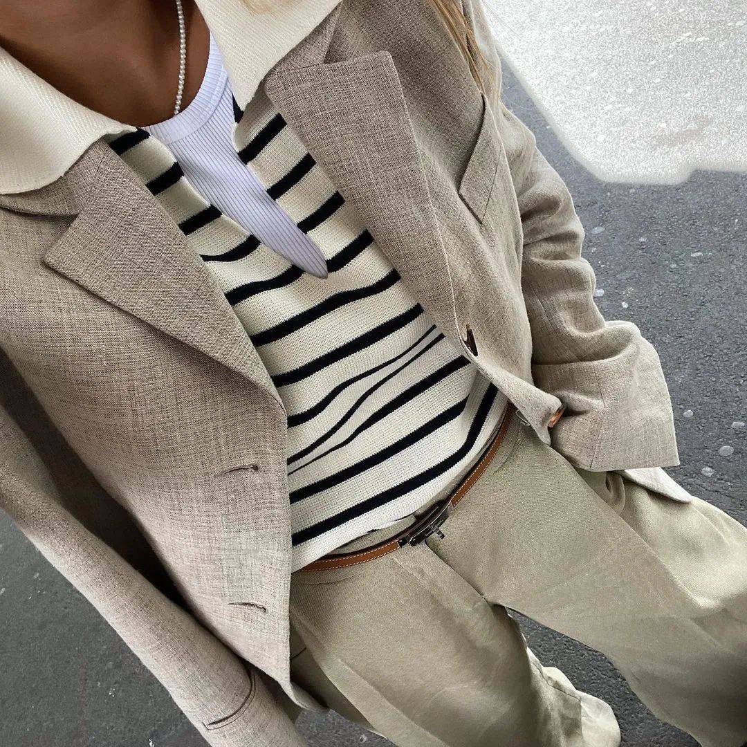 条纹 秋冬必买的毛衣，今年推荐这件！