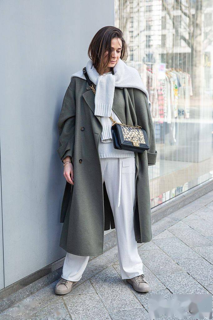 时间 去年的旧毛衣千万别扔!换个穿法又是新鲜look~