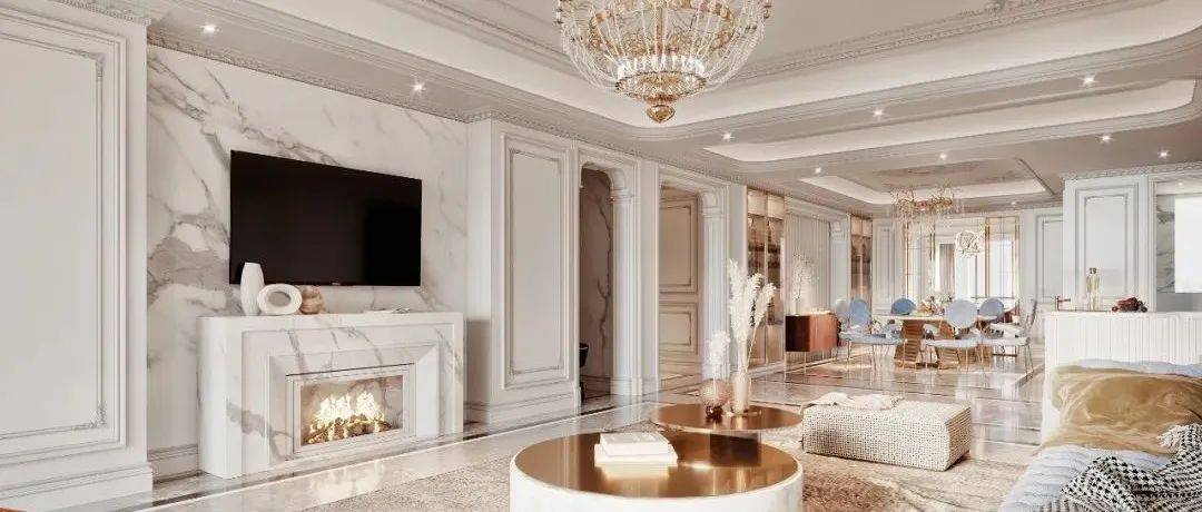 国广一叶G5.0别墅新品 | 600㎡法式轻奢别墅设计_Room