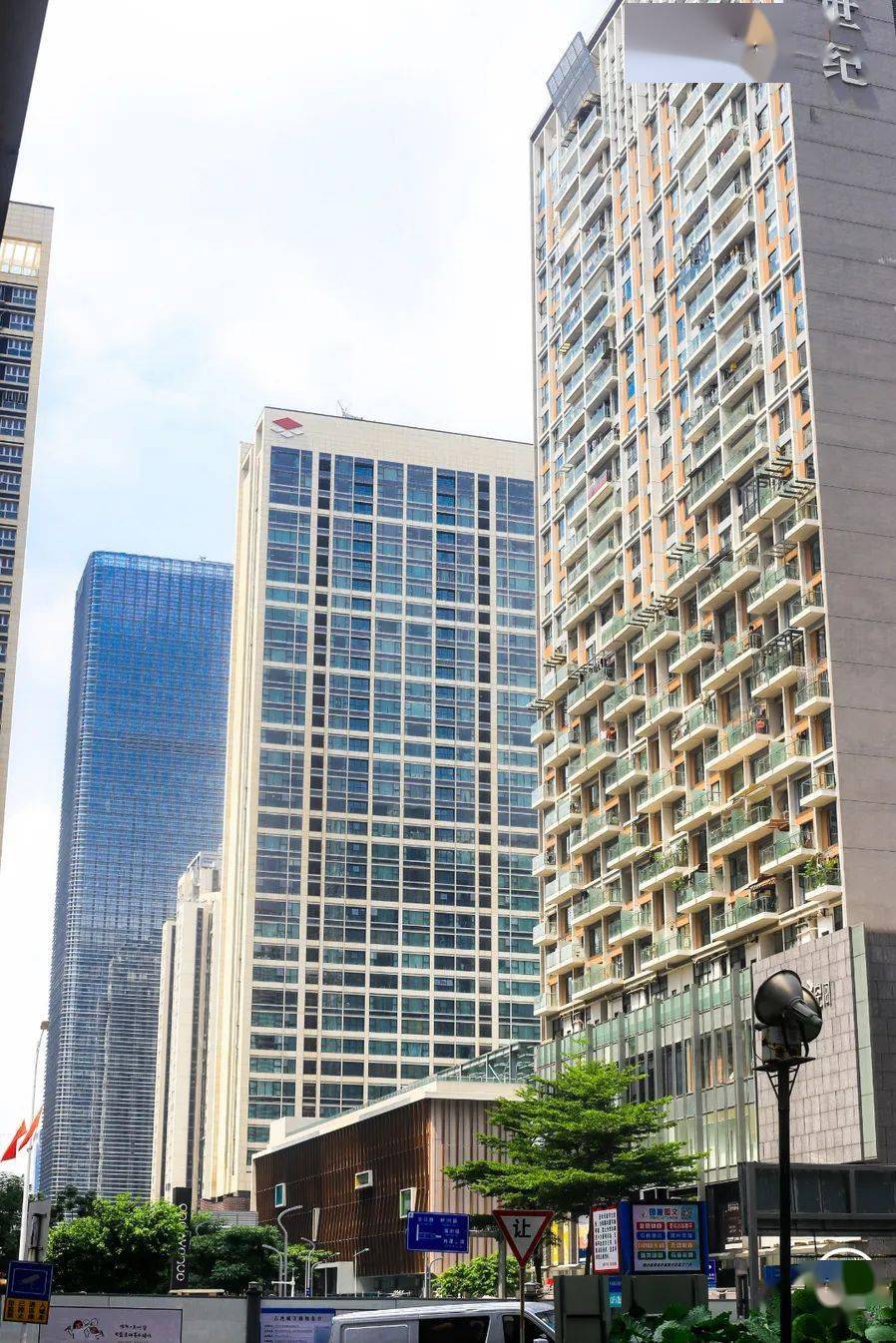 福田cbd城中村如今已成外卖村