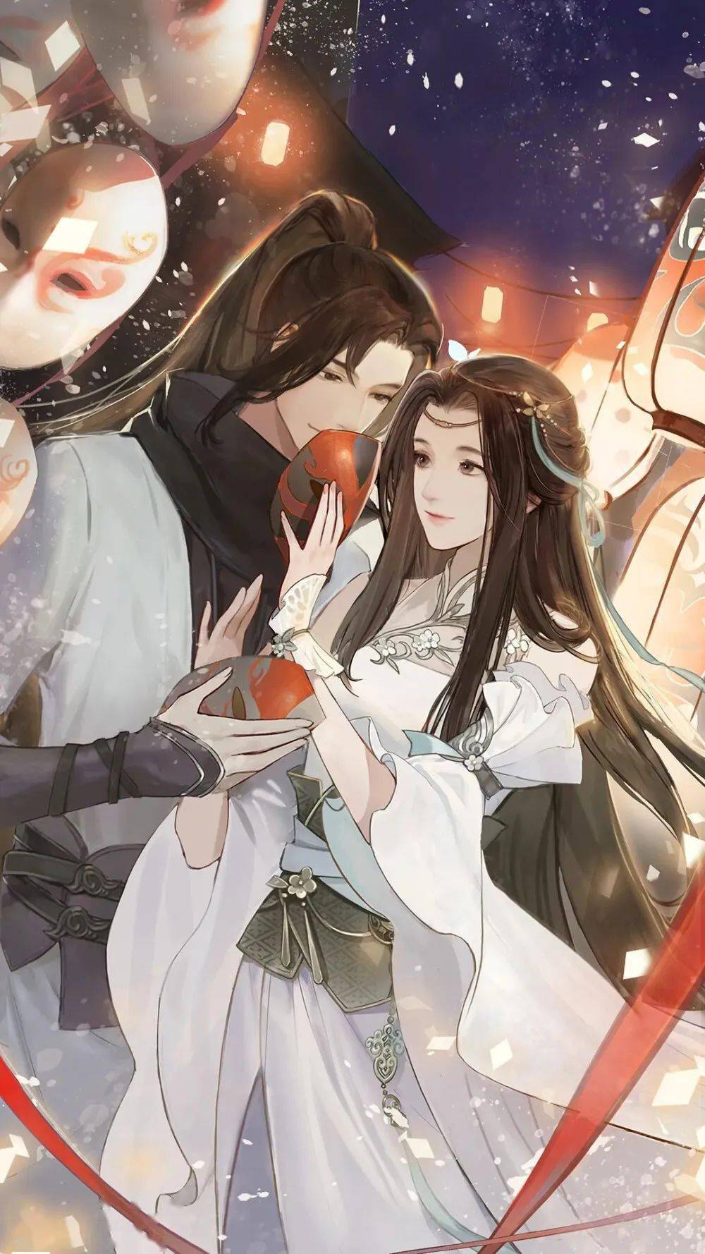 古风cp系列遇见逆水寒壁纸赏析