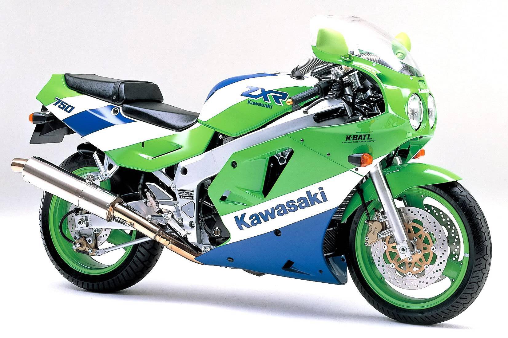 kawasaki创立125周年纪念图案的wsbk赛车