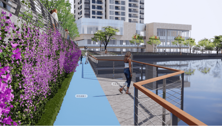 亲水平台环园健身跑道大渡口公园开放式空间改造项目将于明年1月完工