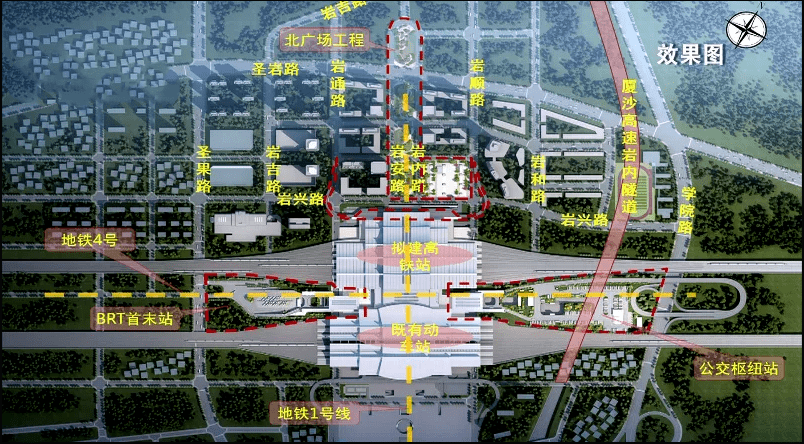 定了厦门新北站2023年投用可与地铁14号线无缝换乘