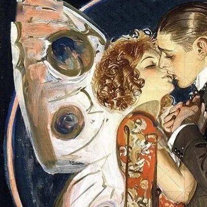 140张高级艺术情侣头像,告别low图