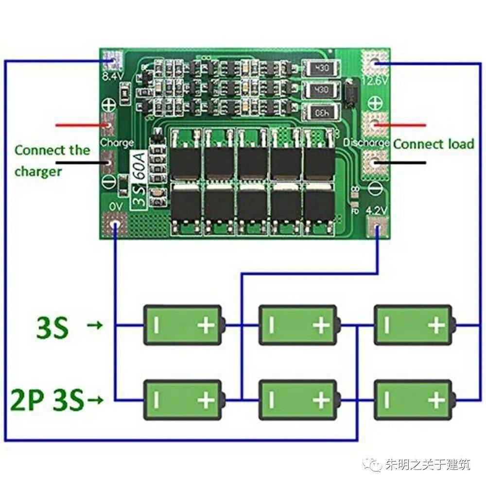 彙總動力電池模組,將若干單體電芯通過導電連接件串並聯成一個電源