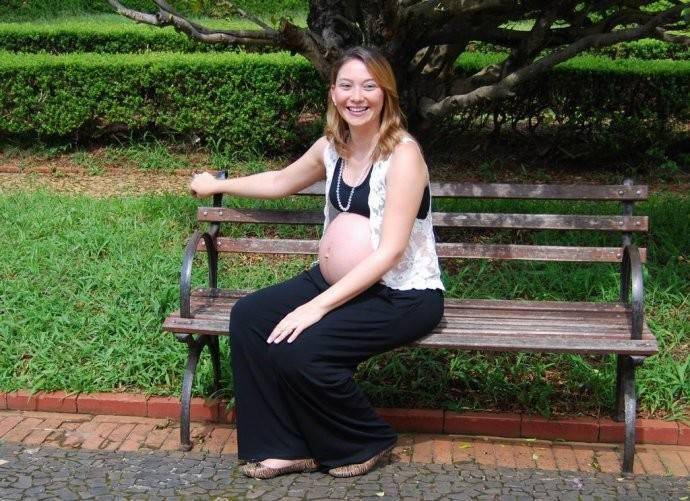 美国孕妈选美比赛展现怀孕女人不一样的美