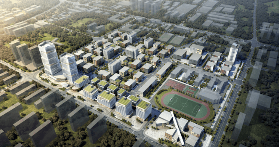 90光谷软件园在产业结构上,中电光谷青岛产业园已经构建形成了蓝色