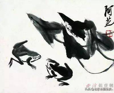 中華民国齐白石大師画集花鳥虫画 8枚付き肉筆手绘本物 齐白石画花鸟草虫，独创兼工带写法！