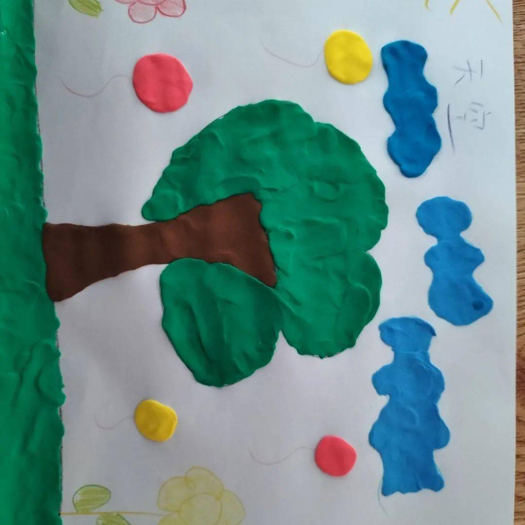 尚正得一新时代文明实践站有趣的太空泥画上马中心小学心阳光社团第二