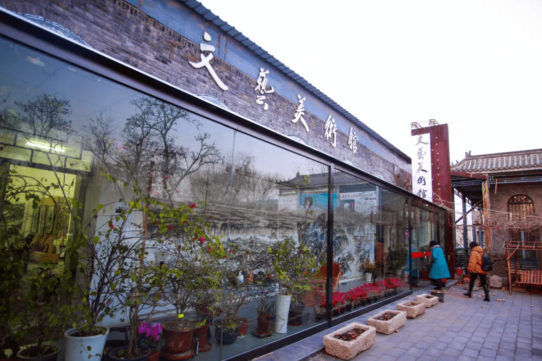 绝美秋末时一条线路小编带您玩转宋庄国防艺术区