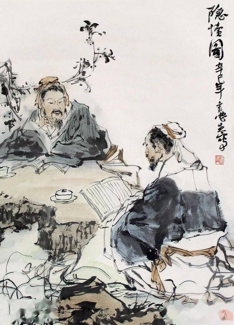 吴宪生:世间一切生物,唯人的表情变化最为丰富_人物画