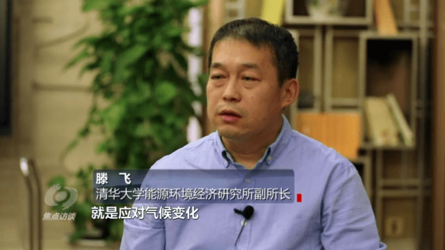 清华大学能源环境经济研究所副所长 滕飞:白皮书里也强调了应对气候